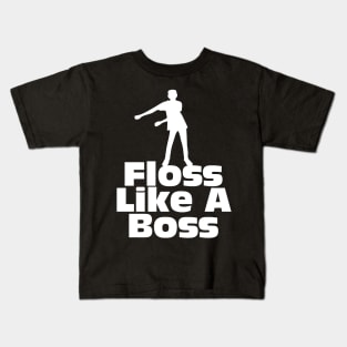 Floss Like A Boss Kids T-Shirt